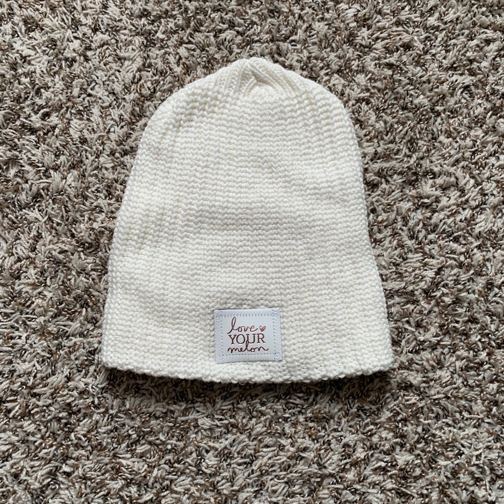 Rose Gold Foil Beanie